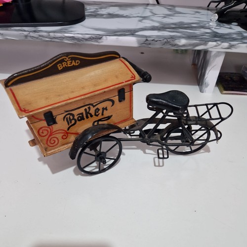 Vintage baker bread delivery - baker,
