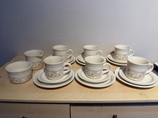 21 pcs Biltons Spring Bouquet Crocus tea set 6 trios tea set Cups Saucers & side