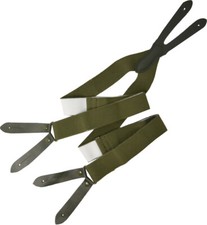 German Braces - Post War Military Army Heer Straps Suspenders Trousers Pants