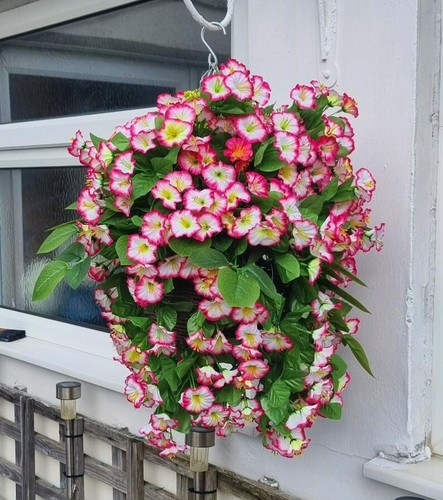 Artificial flowers hanging - flowers,
