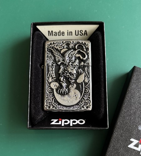 Rare chinese dragon zippo - rare,