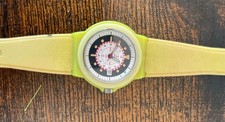 Yellow Fortis Watch - Vintage - Grenchen- Mineral Crystal - Vintage From 90s