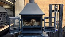 Hunter Herald 8 Stove 8kw, MULTIFUEL, (log,wood+burner), CANOPY STOVE🚚🚚🚚