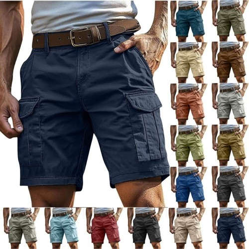 Men cargo short - short, multi