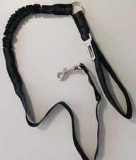 Dog Lead Shock Absorbing Black