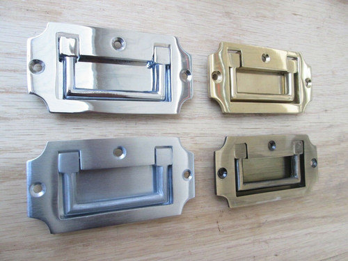 Solid brass military chest - brass,