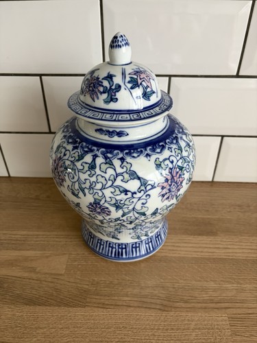 Vintage oriental ginger jar - oriental,