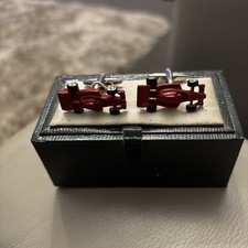 Red Single Seater Motor Racing