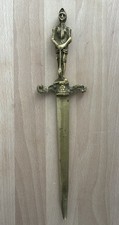 Vintage Brass Medieval Knight