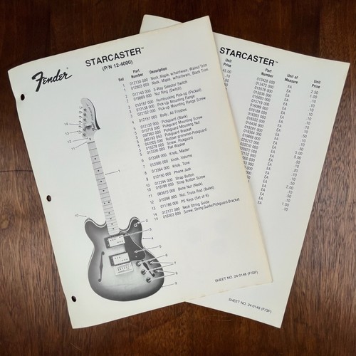Vintage fender starcaster - vintage,