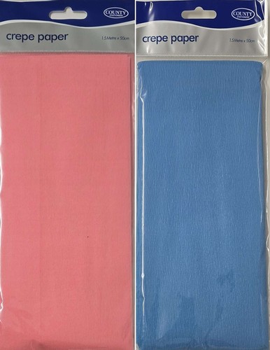 Crepe paper 5meter 1500cm - paper, 1.5meter