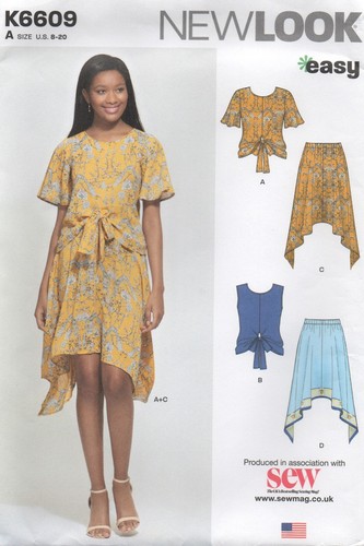 New look sewing pattern - new,