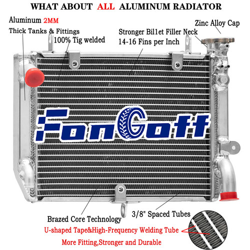 Aluminium radiator for - aluminium,