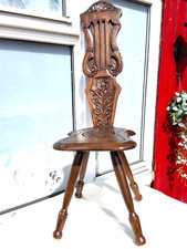 ANTIQUE VINTAGE WELSH CARVED