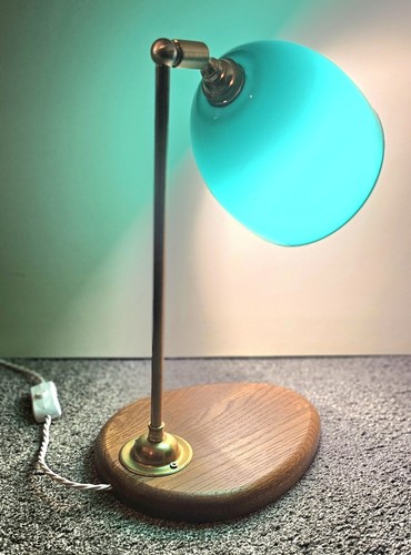 Bankers lamp green - lamp, glass