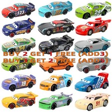 Disney Pixar Cars Lightning McQueen 1:55 Diecast Metal Car Toys Gift Boy Loose A