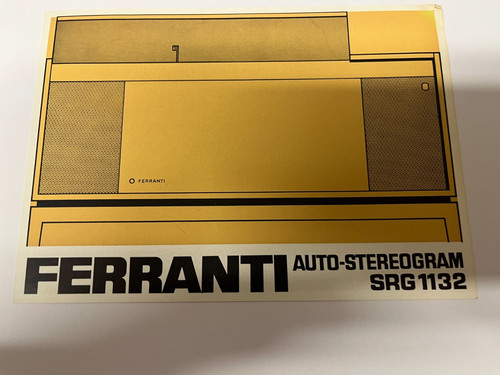 Ferranti srg1132 - ferranti,