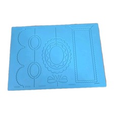 Glitter Girls KEEPSAKE CARD CRAFT Emboss to Impress A4 EMBOSSING BOARD