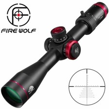 FIRE WOLF QZ 4-16X44 Scope FFP Hunting Sniper Riflescope First Focal Plane