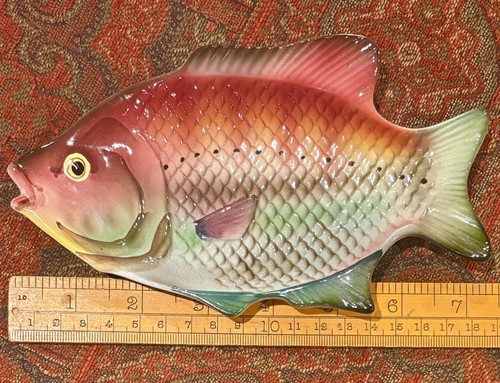 Ceramic rainbow fish lugenes - lugenes,