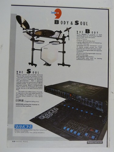 Retro magazine advert 1986 - magazine,