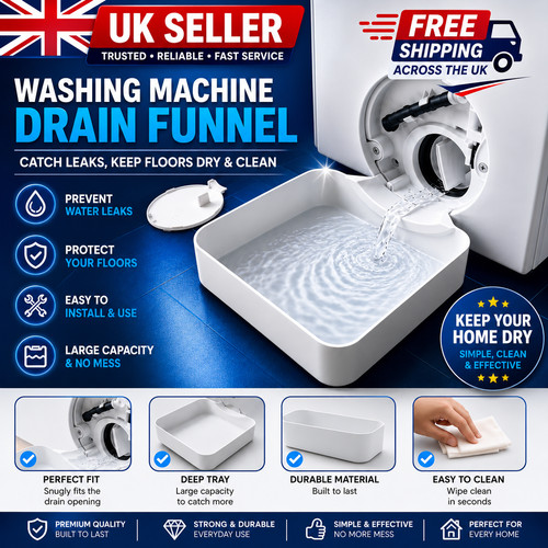 Washing machine drainage - machine, tray