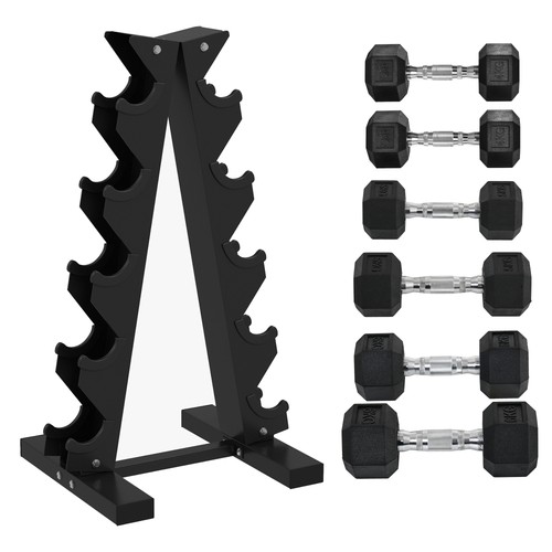 Tier dumbbell rack - dumbbell, with