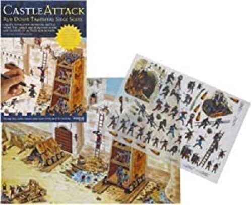 Castle attack rub - rub, down