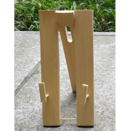 Fan exhibit stands - exhibit, wooden