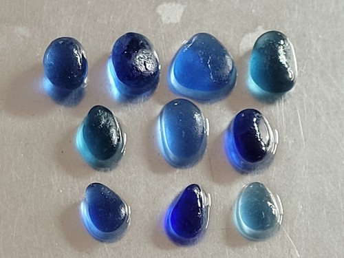 Royal blue sea glass - royal,
