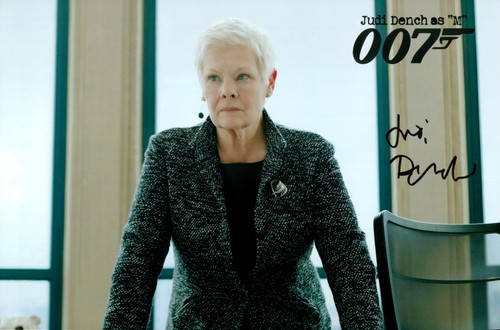 Dame judi dench - dench, signed