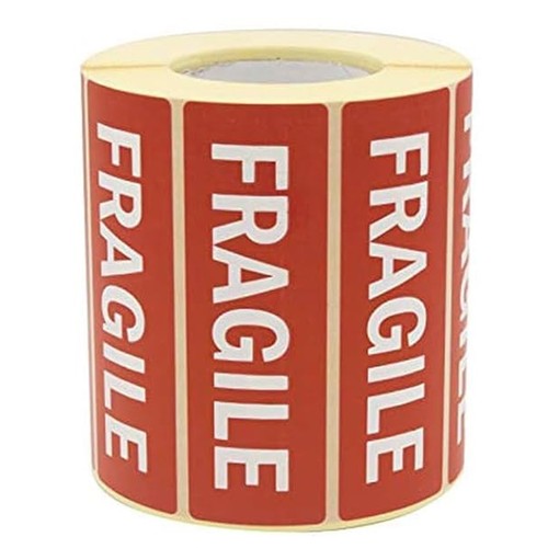 Fragile parcel labels - parcel, labels/stickers