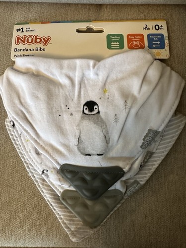 Nuby bandana bibs - nuby, with