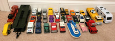 Job Lot Of Maisto Matchbox Realtoy Hot Wheels Mattel Cars Trucks Vans Hovercraft