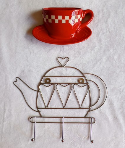 Lot stainless teapot wall mug - stainless,