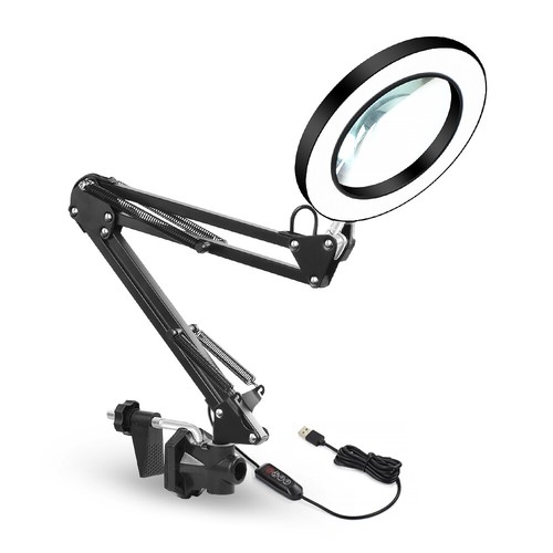 Magnifying glass lamp led - 5x,