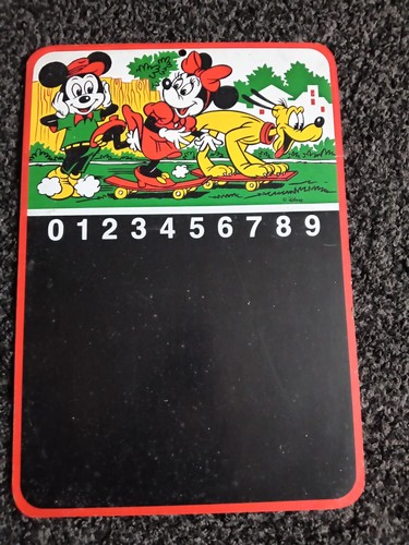 Vintage disney 1964 chalk - vintage,