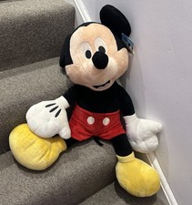 Huge Mickey Mouse Plush Toy Disney Store Clubhouse Soft Toy