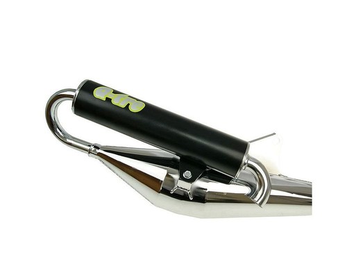 Exhaust tecnigas tre chrome - tre,