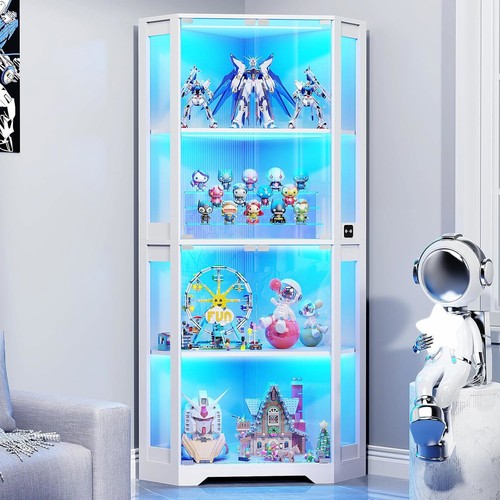 Brottar tier corner - 4-tier, glass