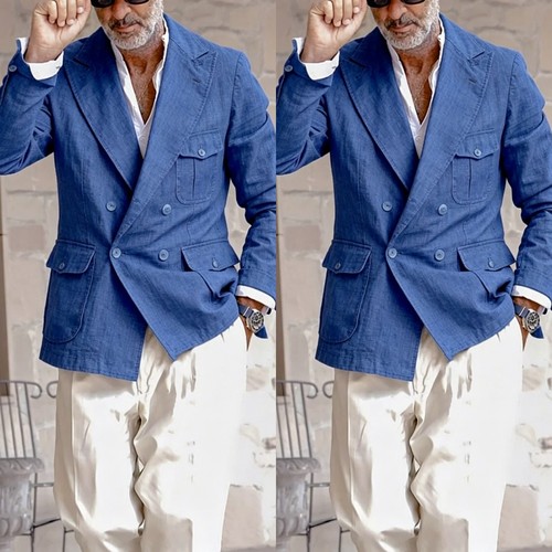 Summer men suits linen suit - summer,