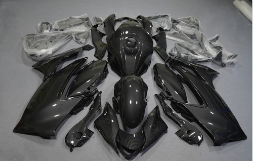 Black carbon fiber - black,