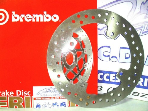 Rear brake disc brembo - brake, gold