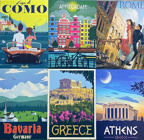 Holiday metal signs travel - holiday,