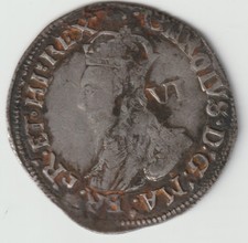 Charles I 1636 - 1638 Sixpence
