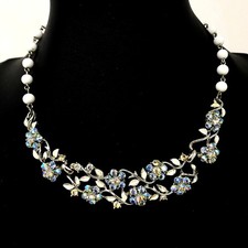 Vintage Signed CORO Floral