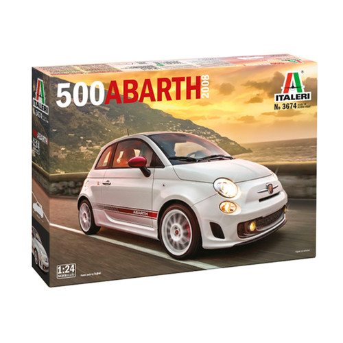 Italeri 3674 fiat 500 abarth - fiat,