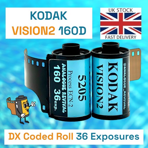 Kodak vision2 160d 35mm film - kodak,