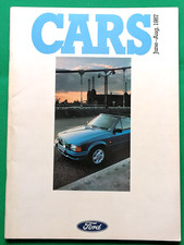 1987 FORD CARS BROCHURE Fiesta