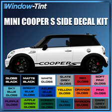 FITS MINI COOPER S SIDE DECALS
